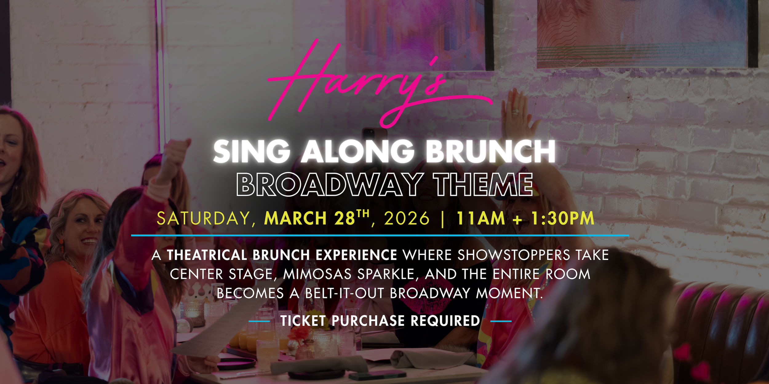Broadway Sing-Along Brunch at Harry’s
