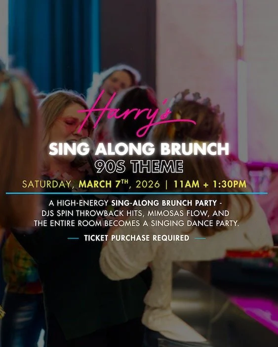 🎶 90's Sing-Along Brunch at Harry&rsquo;s

If you still know every word&hellip; this one&rsquo;s for you. 🎤

The 90&rsquo;s Sing-Along Brunch is bringing back the era of iconic hooks, no-skip playlists, and full-volume nostalgia. DJs spin the hits,