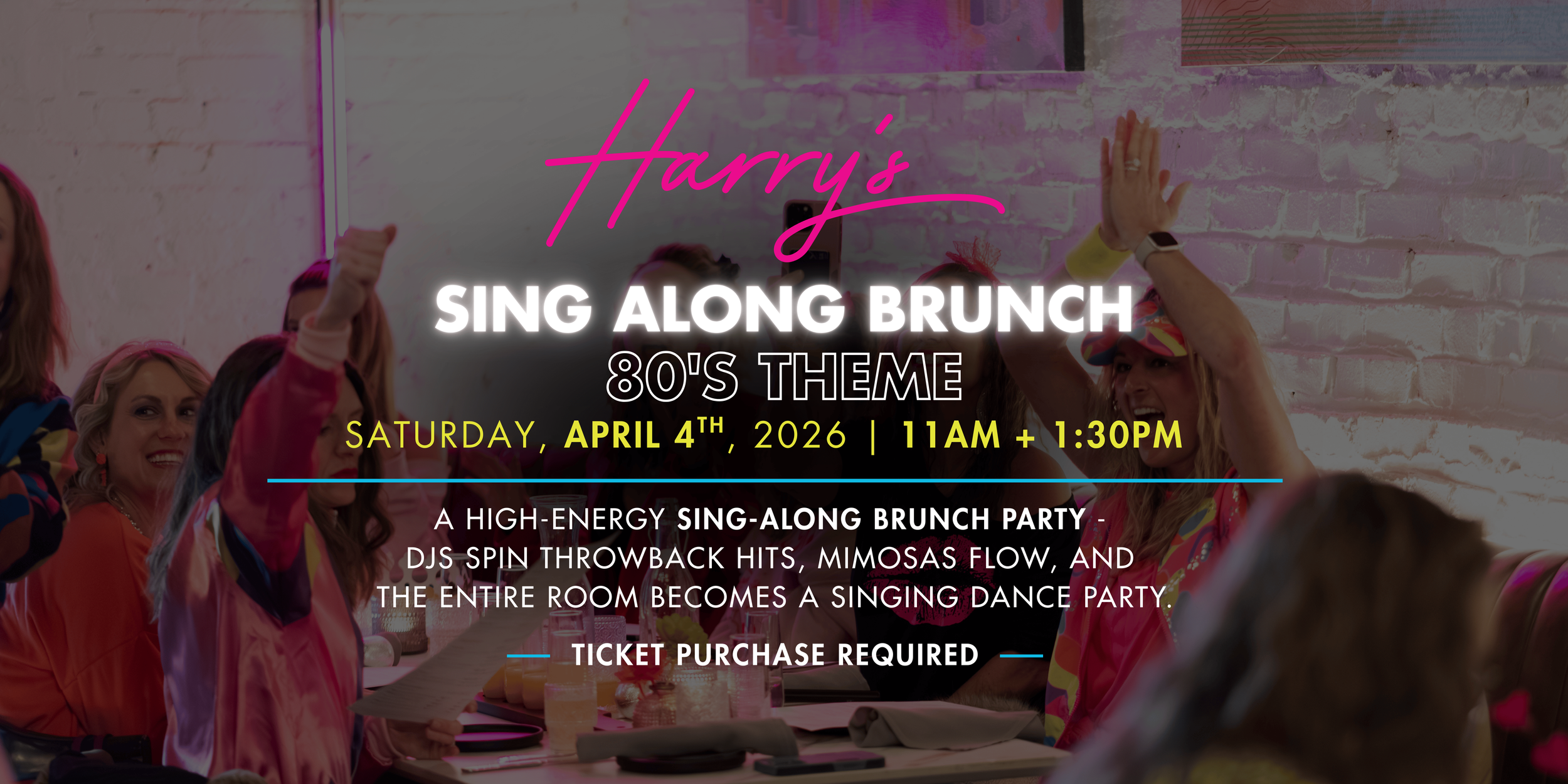 Back to the 80s: Sing-Along Brunch 