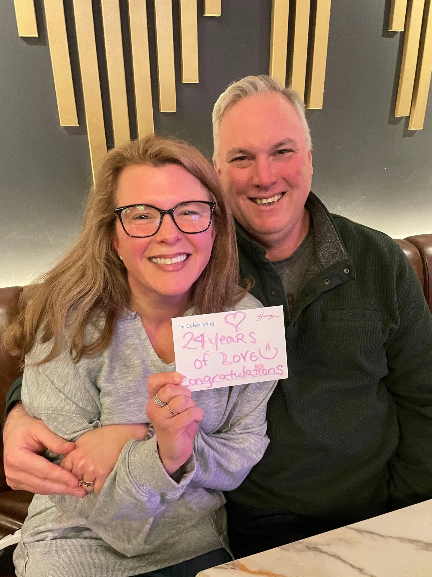 Chris and Bob stopped by to celebrate 24 years of love, partnership, and choosing each other every single day. ❤️
We were honored to toast to their milestone&mdash;here&rsquo;s to many more chapters together.

Celebrate your special moments with us&m