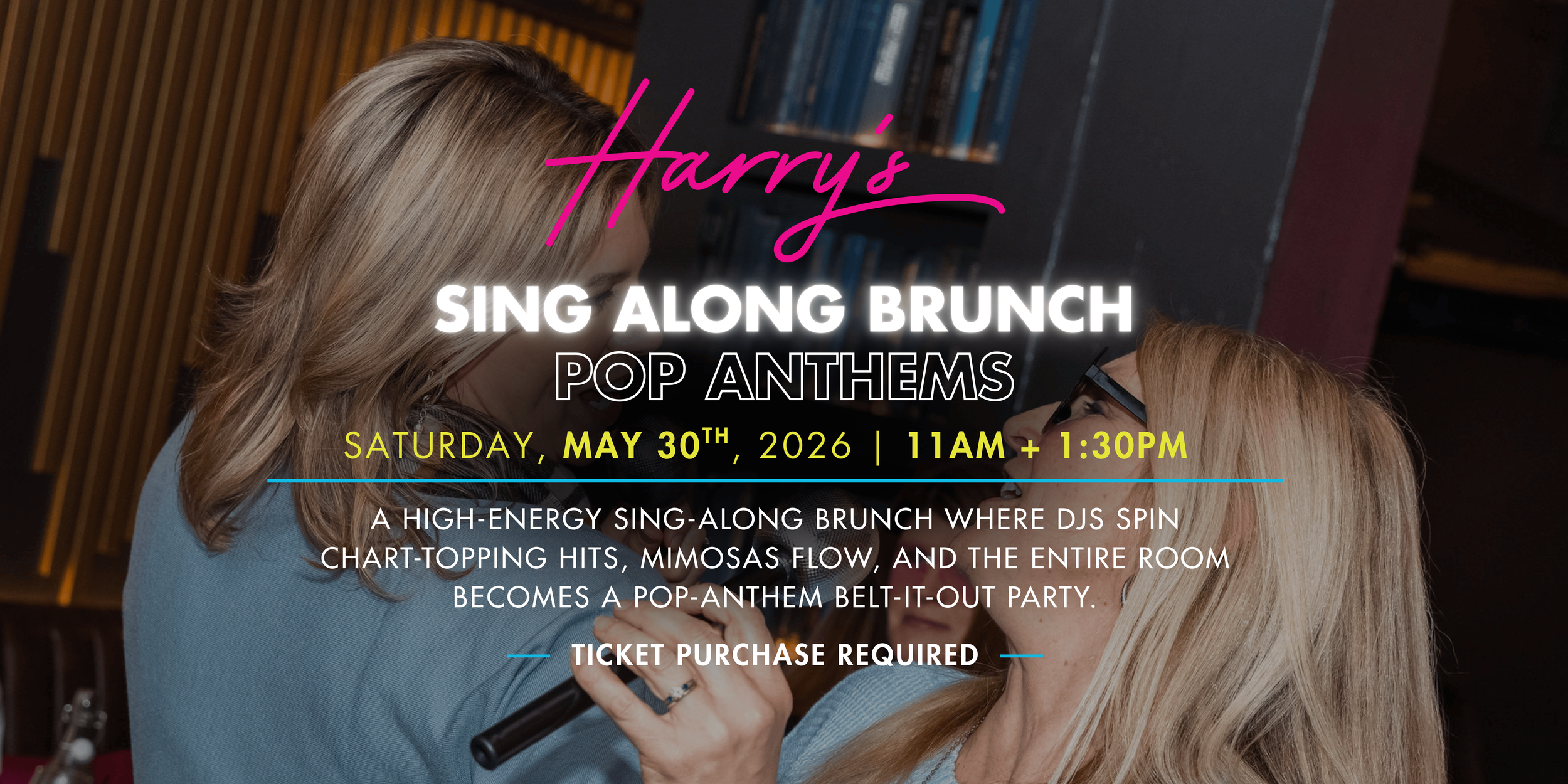 Pop Anthems Sing-Along Brunch