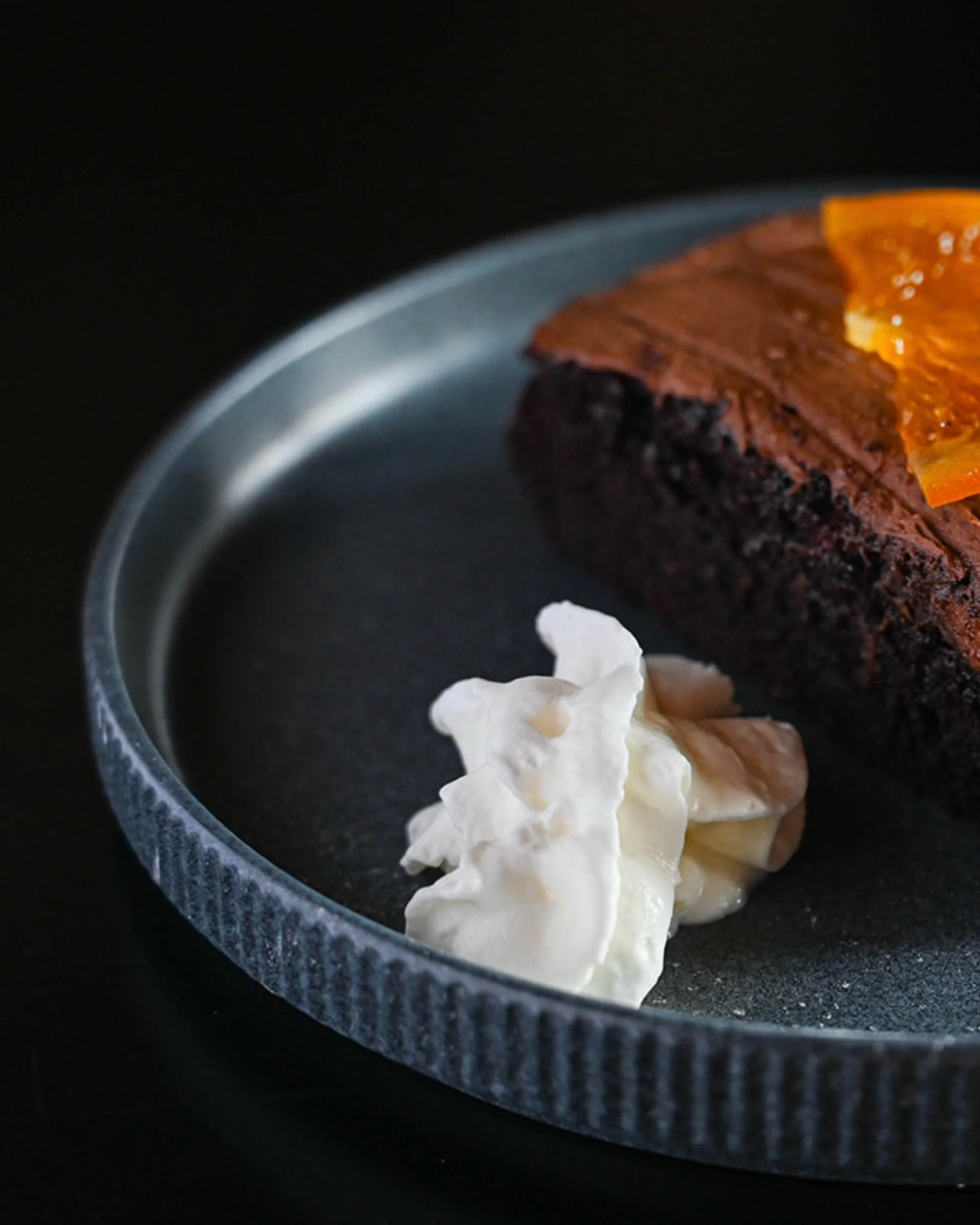 Life is short. Get a sweet treat 🍰

Featuring our house-made chocolate cake topped with frosting and a candied orange

Available in Harry&rsquo;s Restaurant now- book your reservations with the link in our bio🤍