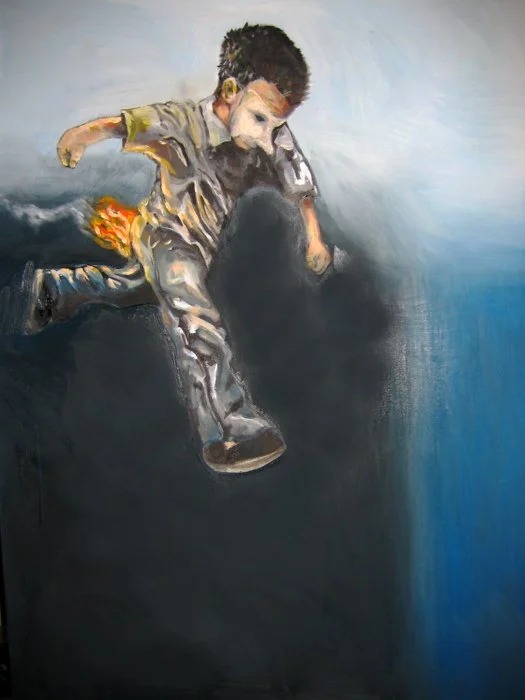 "Liar Liar" 2008. Oil on Canvas. 36" x 48"