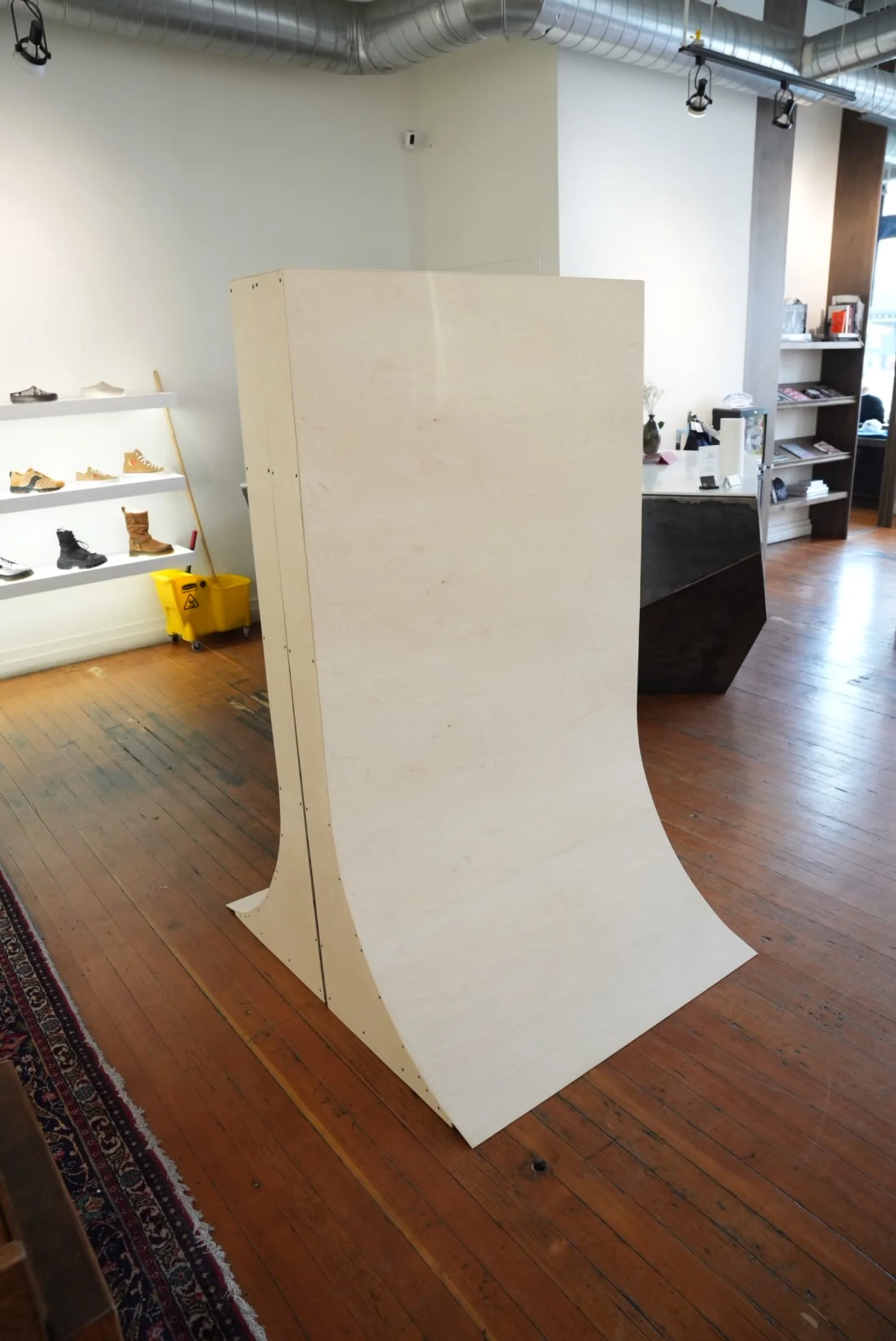 Custom wall ride art displays built for show at Fice Gallery SLC 2025