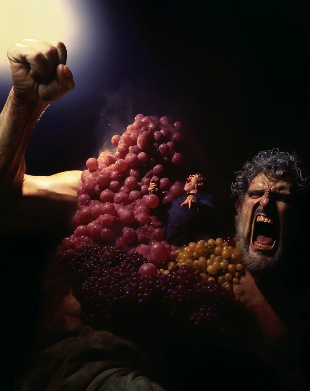 Grapes of Fury, Grapes of Calm
.
.
.
.
.
.
.
#promptforum #postphotography #aisurrealism #aiphotography #aifilm #aidirection #ai #aiart #midjourney #artistsupport #supportart #supportartists #fineartphotography #aicinema #aicinematography #35mmphotog