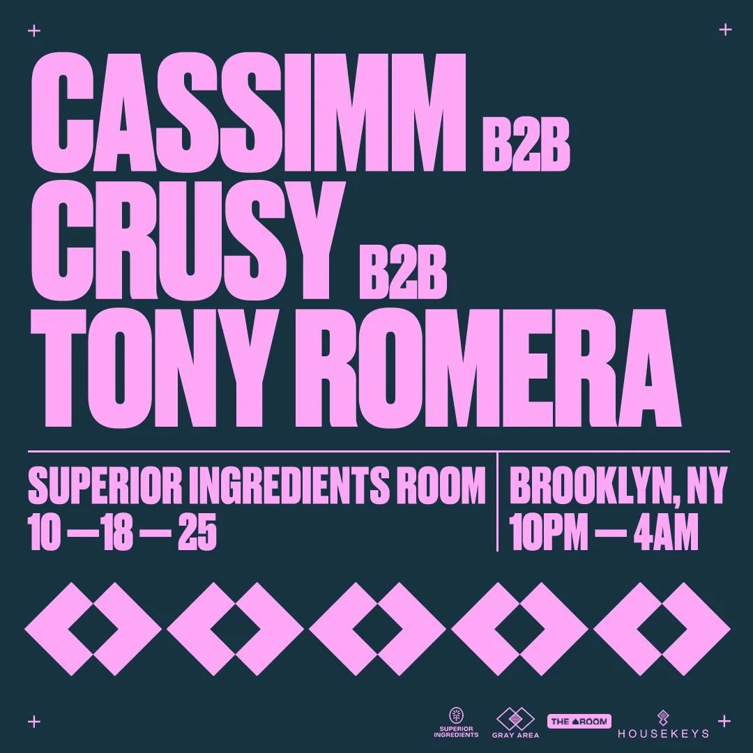 Crusy x CASSIMM x Tony Romera