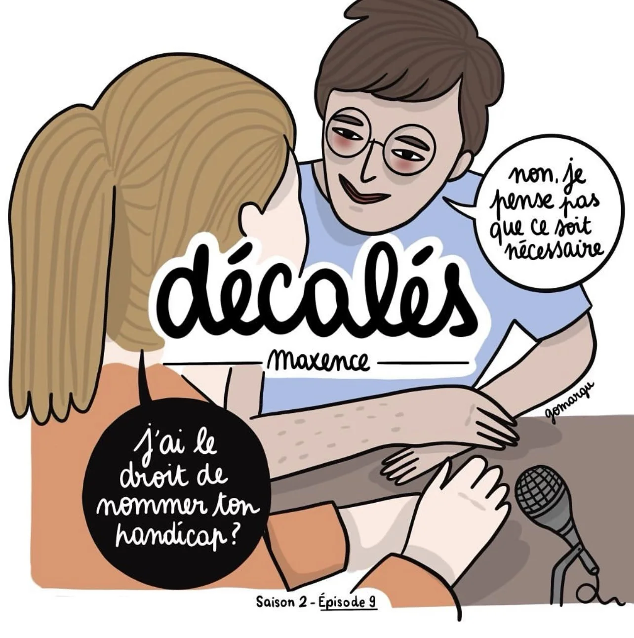 Maxence ne nomme pas son handicap. À quoi bon ?
Il a grandi au Japon, parle plusieurs langues, cultive sa passion pour le jumping et profite de Paris qui le stimule.
Ses principes son clairs, le non-respect de l'autre, dans la rue ou ailleurs, c'es