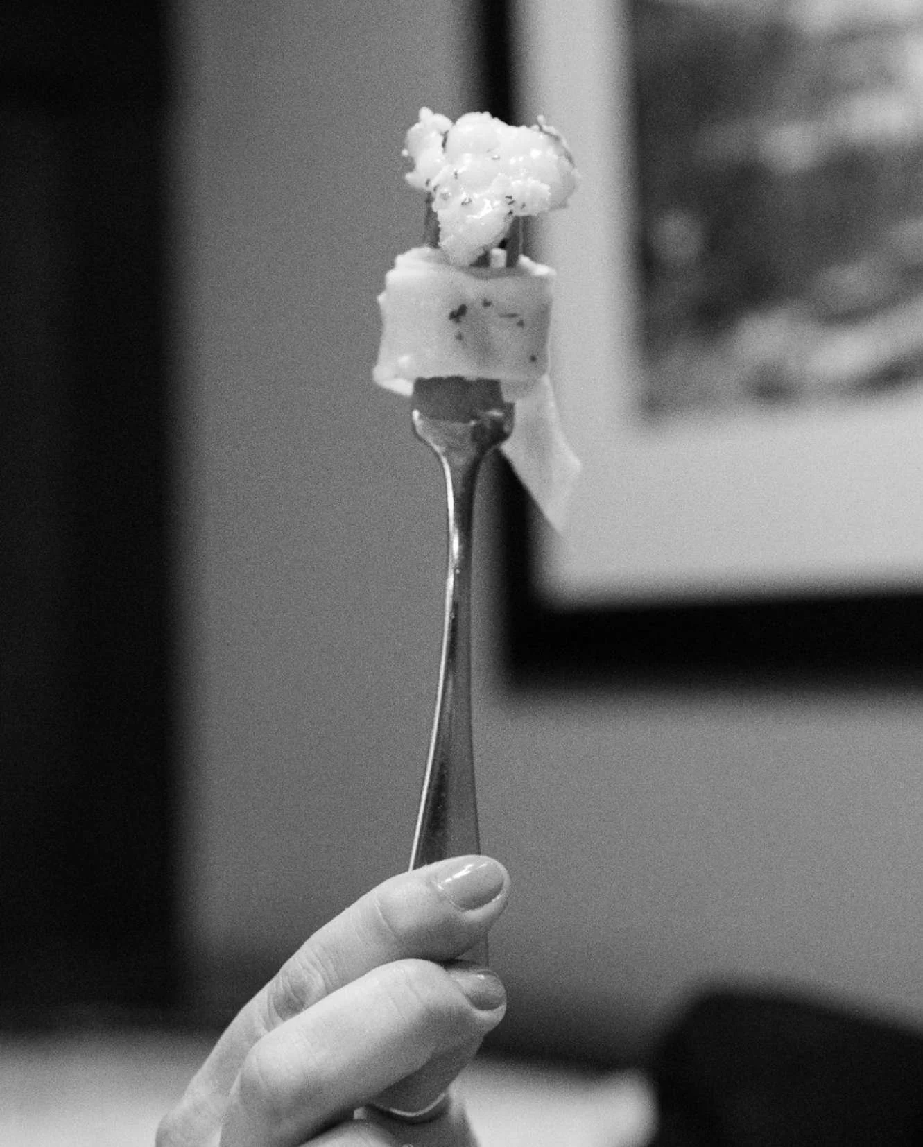 Luxury on a fork. 🍴