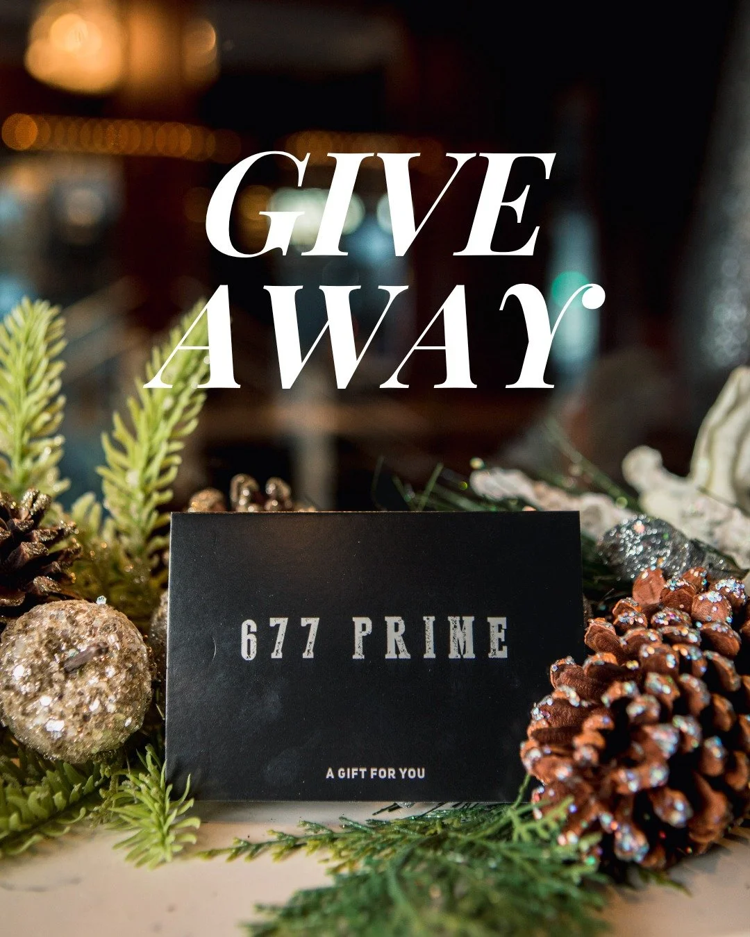 &rsquo;Tis the season, we&rsquo;re feeling thankful! To celebrate our Black Friday Gift Card Sale, we&rsquo;re giving away a $100 gift card to one lucky winner. Gift it, keep it&hellip; we won&rsquo;t judge.

To Enter:
🎁 Follow us
🎁 Like this post
