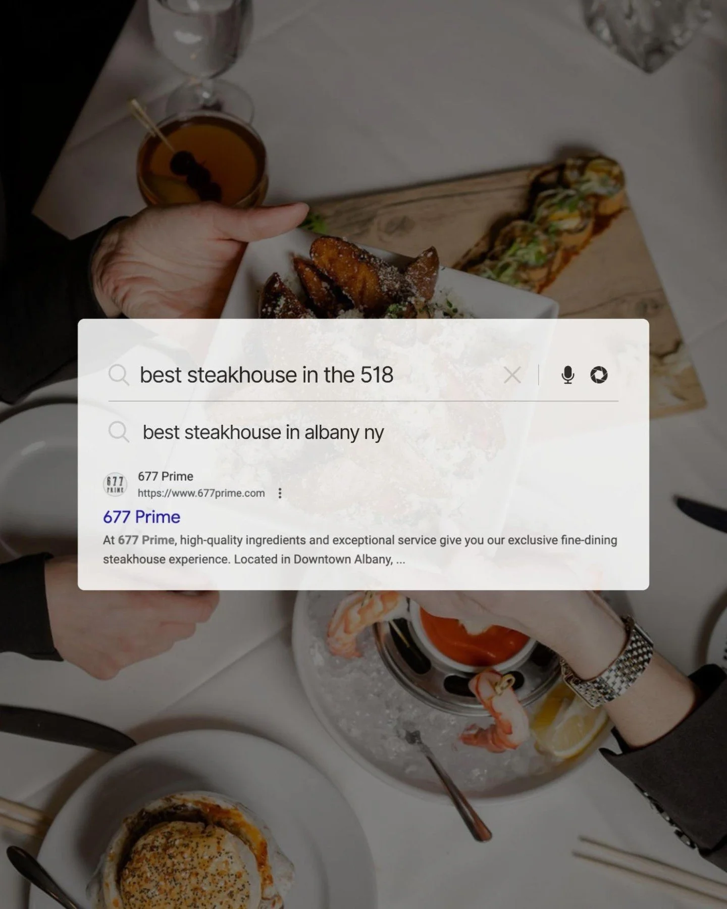 Best steakhouse in the 518 - Google it.