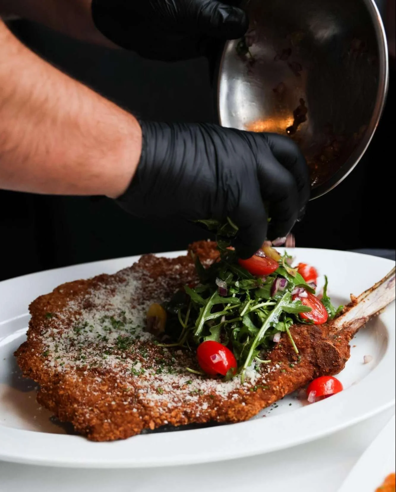 Dressed to perfection.