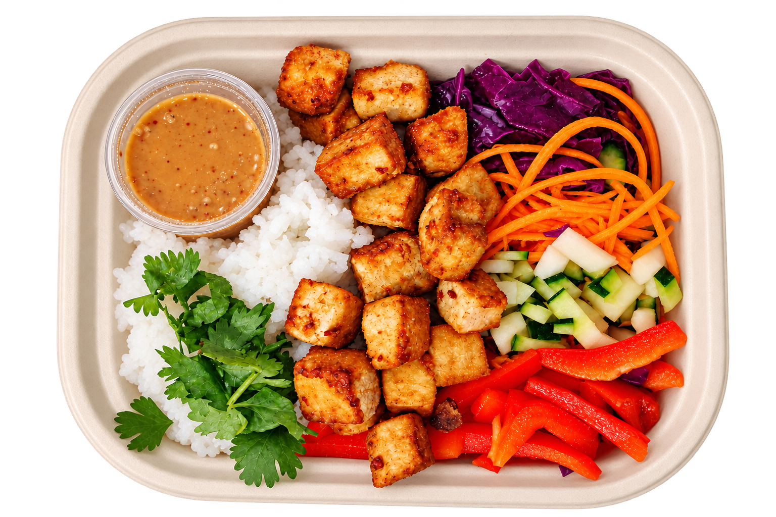 Thai Peanut Power Bowl