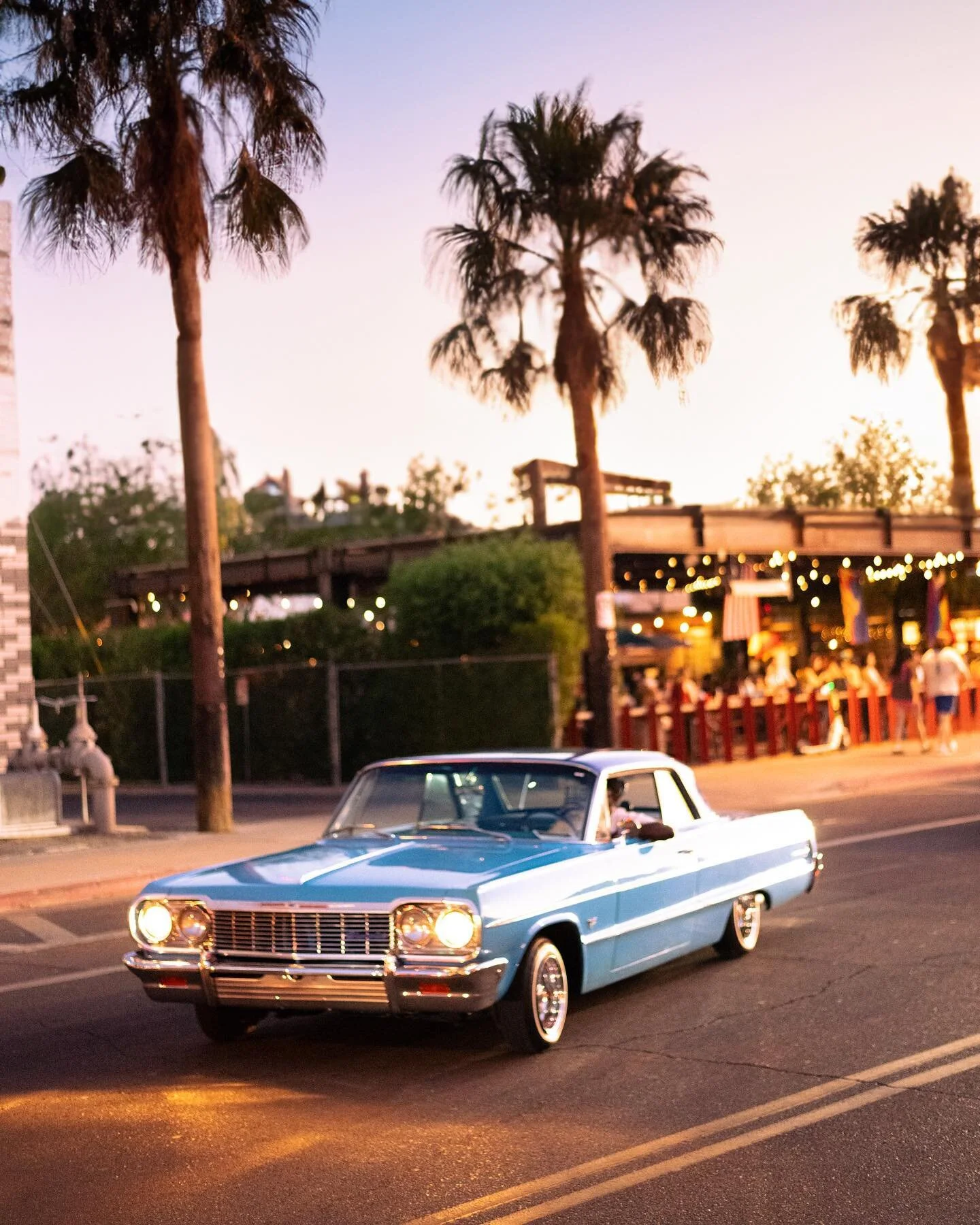 low &amp; slow. 

.

.
#azphotographer #arizona #azcars #oldschool #downtown #phoenix #classiccar #lowrider