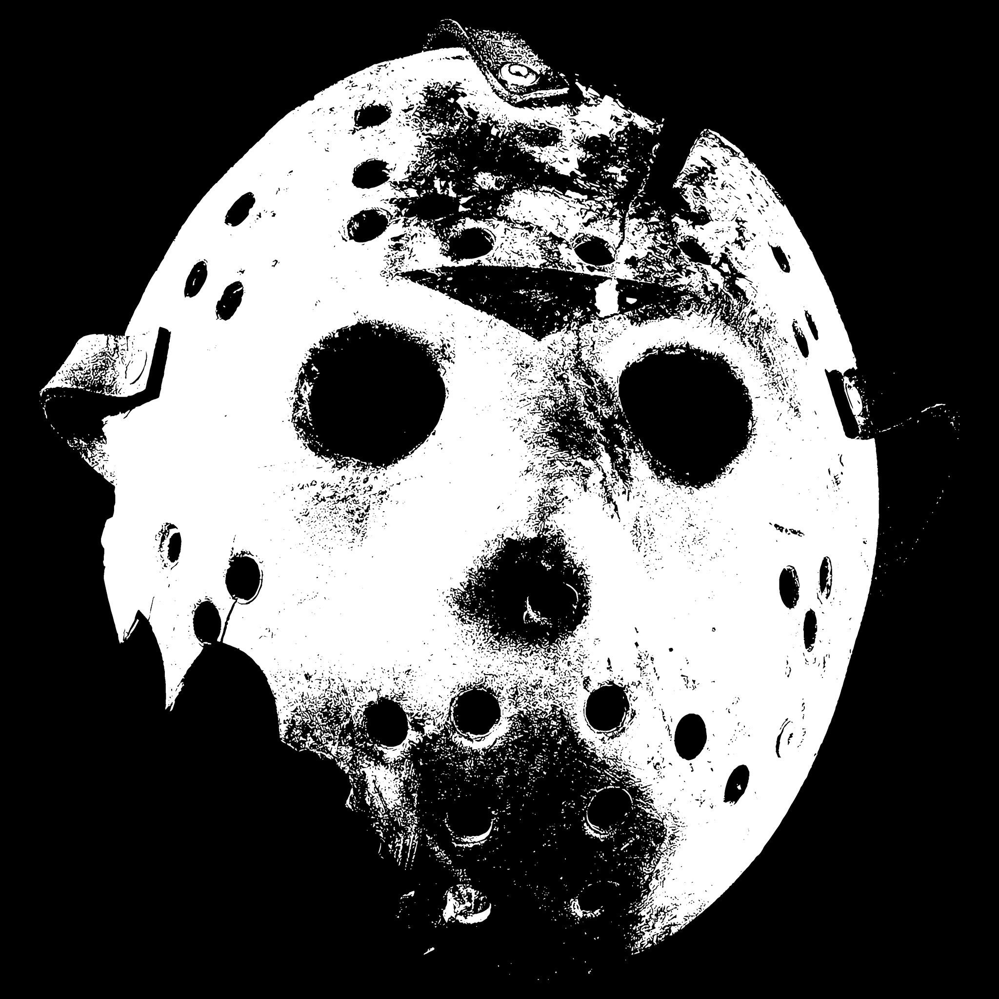 Jason Voorhees Hockey Mask, Horror Movie Fan Gift, Friday the 13th, Scary Movie, Halloween