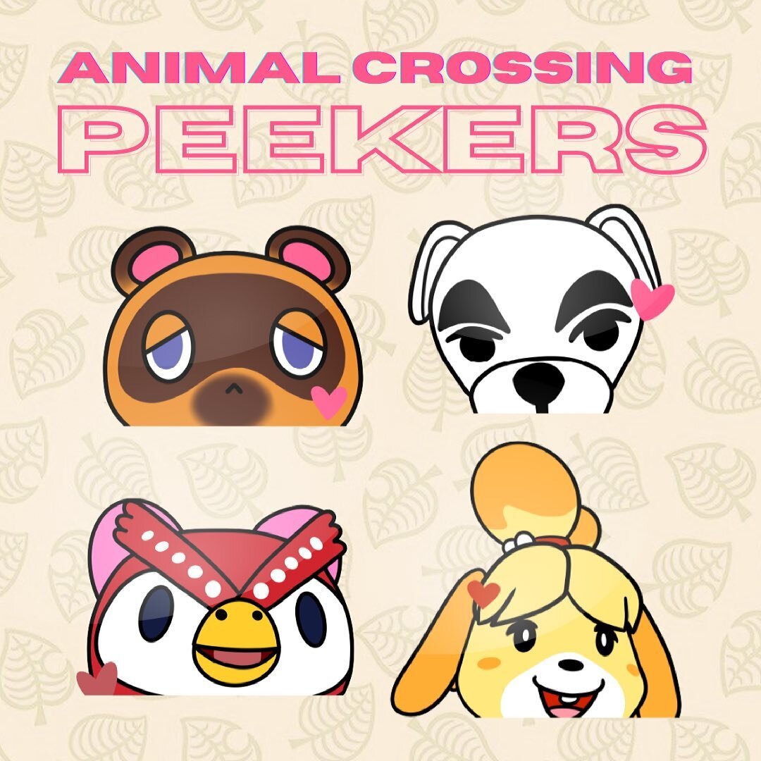 🤍 NEW ITEMS!!! 🤍 These kawaii new animal crossing peekers are now available in the shop! Link in Bio!!! 💛 
.
.
.
.
.
.
.
.
.
.
.
.
.
.
.
.
.
.
.
#animalcrossingnewhorizons #animalcrossing #nintendo #nintendoswitch #nintendo3ds #kawaii #peekers #st