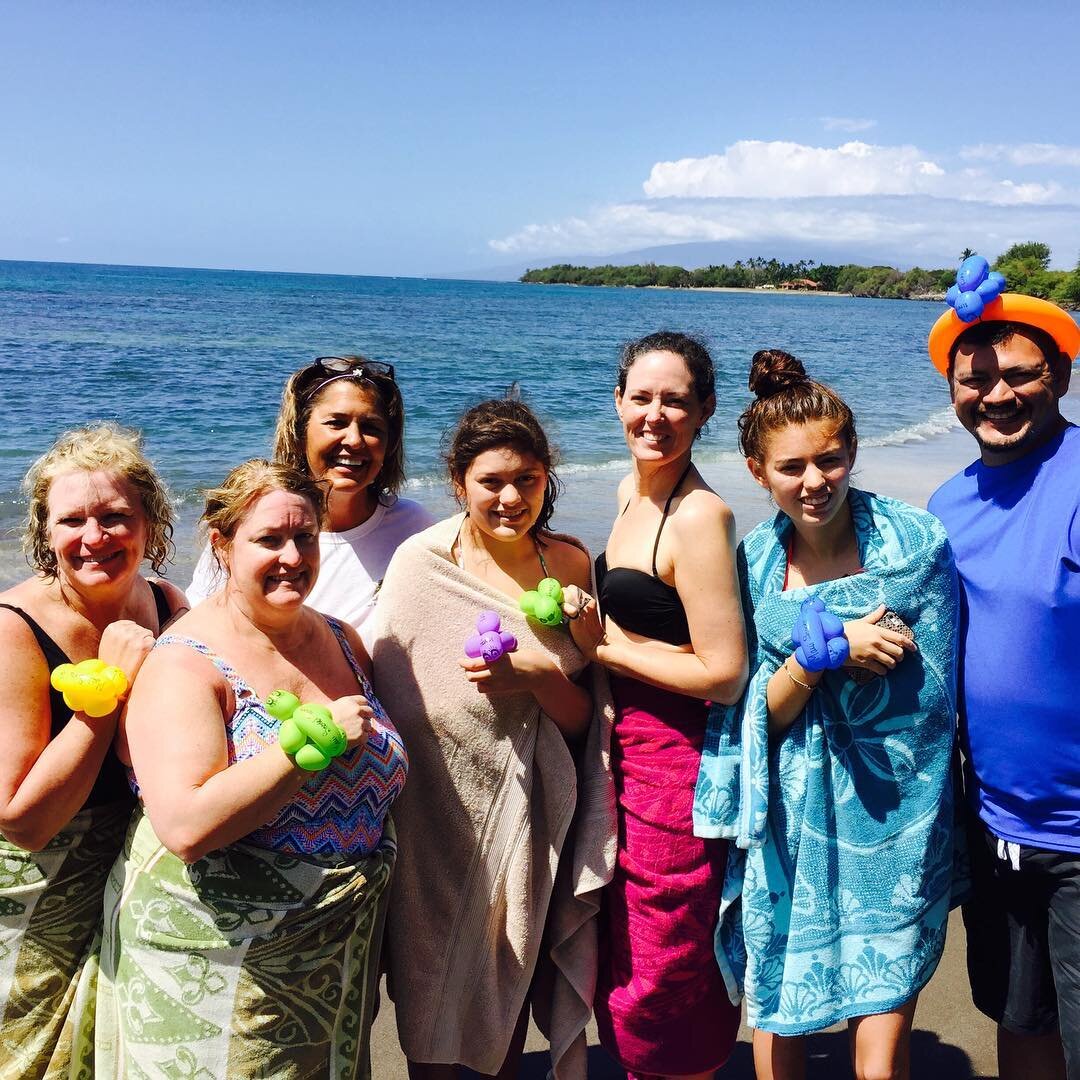 Snorkelers &amp; Smiles - another great day snorkeling!  #Maui #Snorkel #Turtles