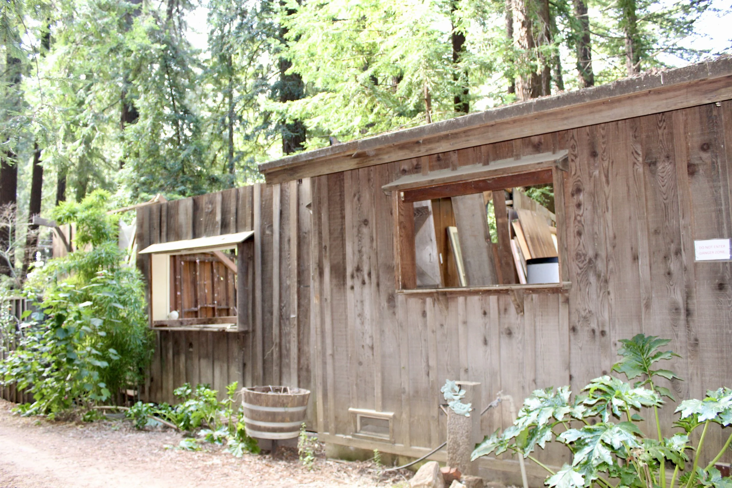 Outer wall with window openings