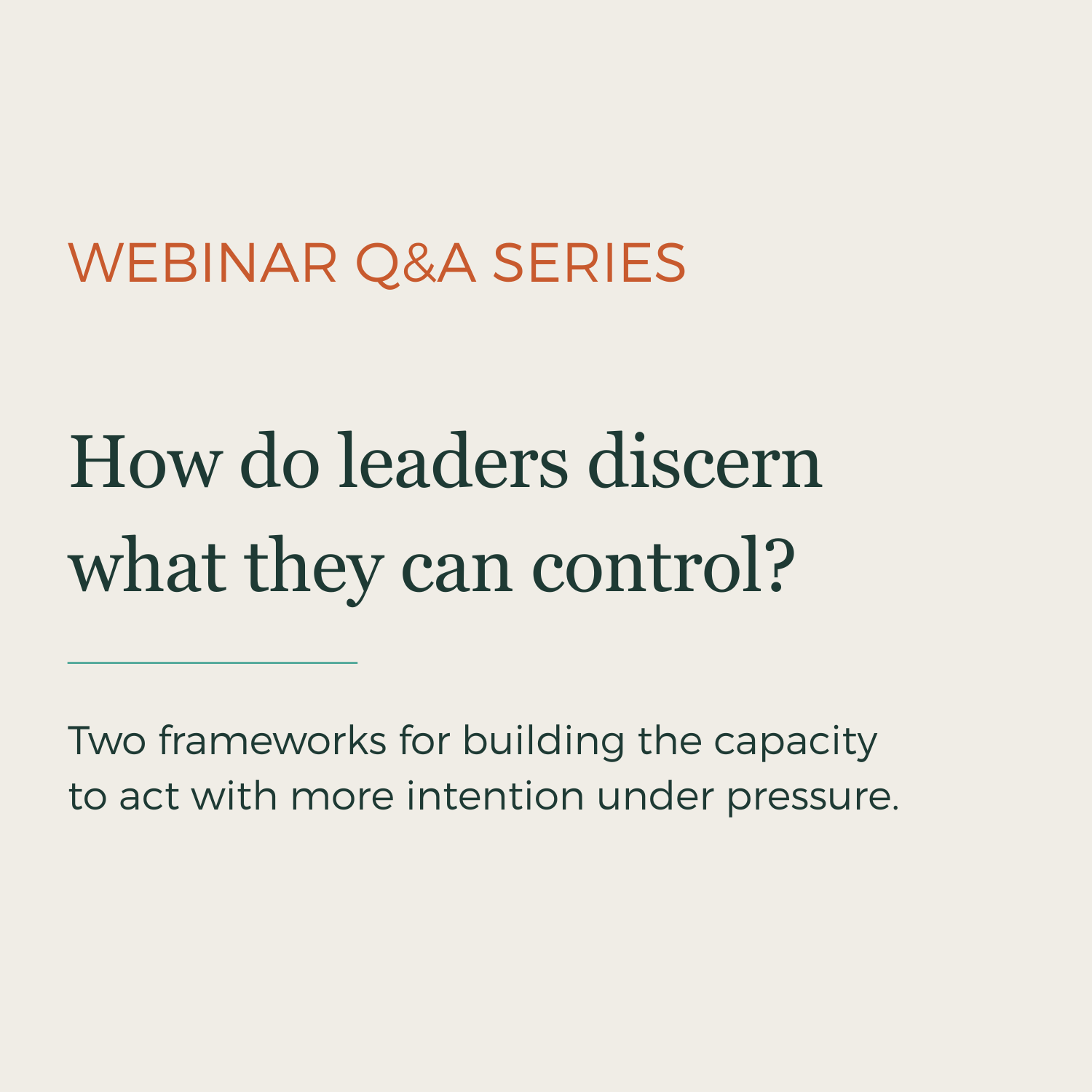 Culture Risk in Practice: How to Discern What is Controllable