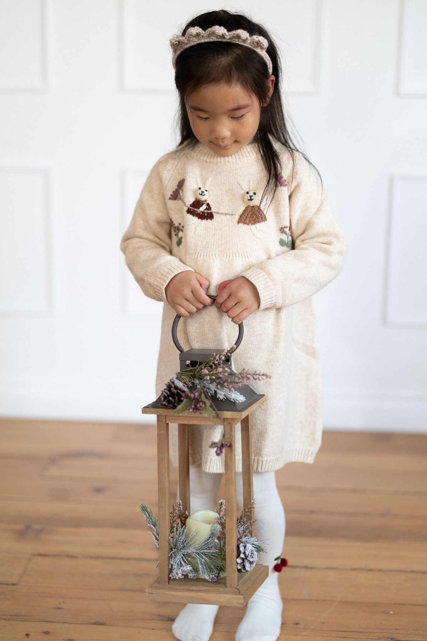 Wool Bunny Dress