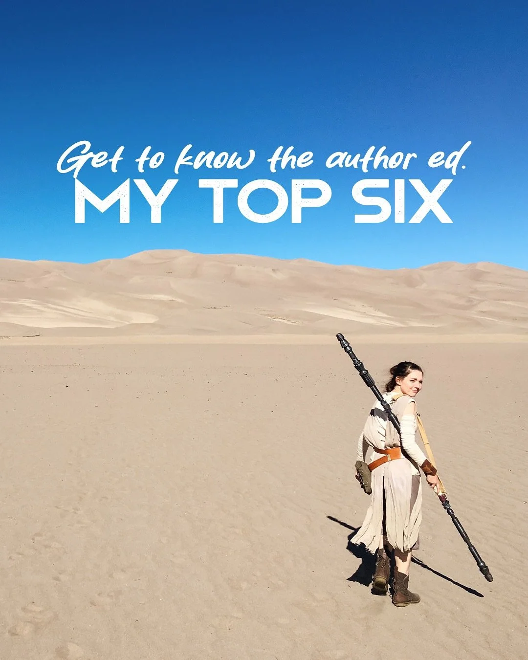 I know, I know - I did it wrong. But 6 is just a way easier number for my brain. 🫣 And I still don&rsquo;t know if this is definitive, because I ended up picking based on what I&rsquo;d read/watched/listened to the most times...comfort rewatches and