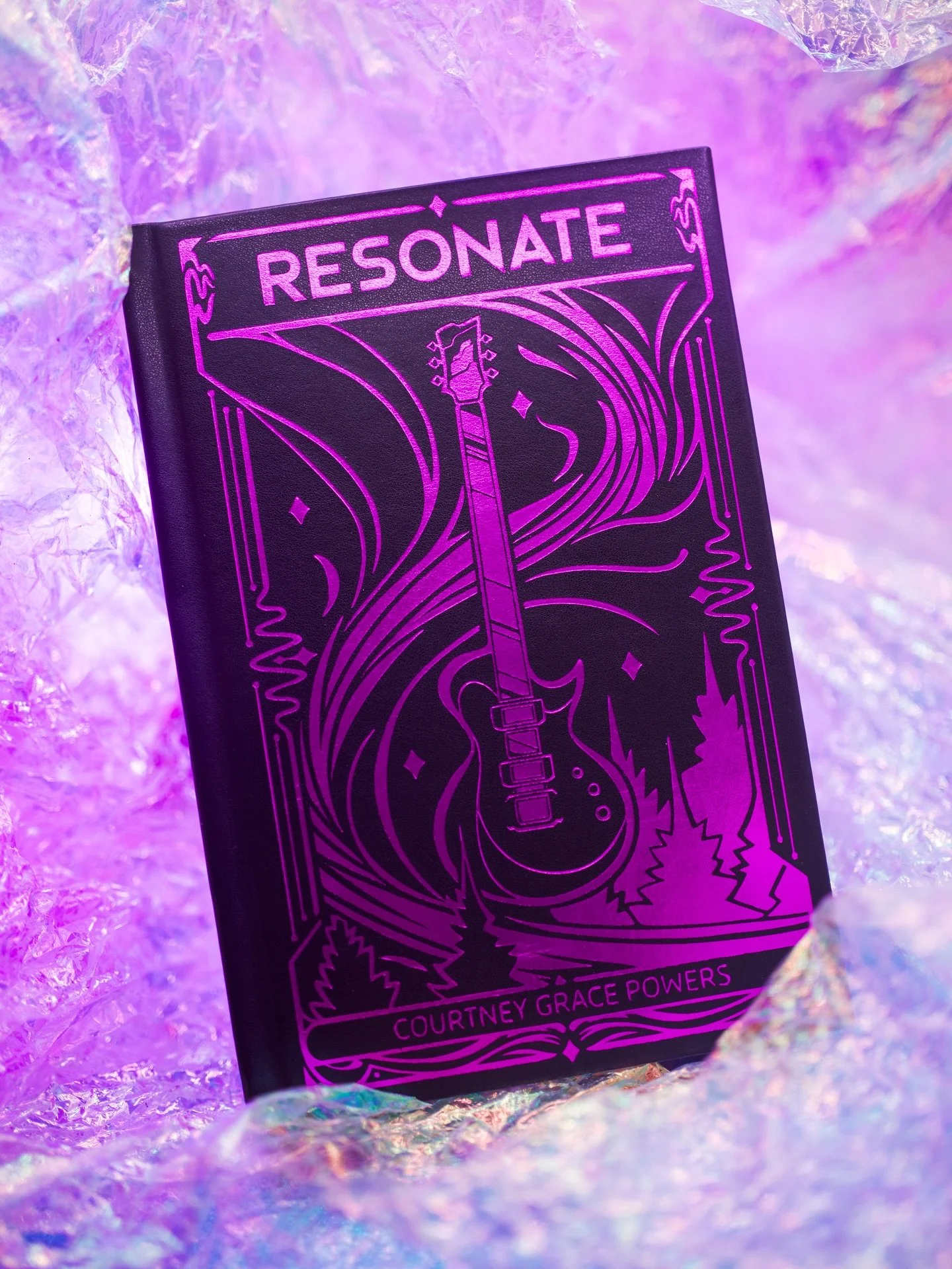 I heard you like ✨pretty books✨

But what about science fantasy books about Battle of the Bands in space that feature original music and an audiobook that comes on a special edition cassette? 👀 

#beautifulbookcovers #bookcoverdesign #specialedition