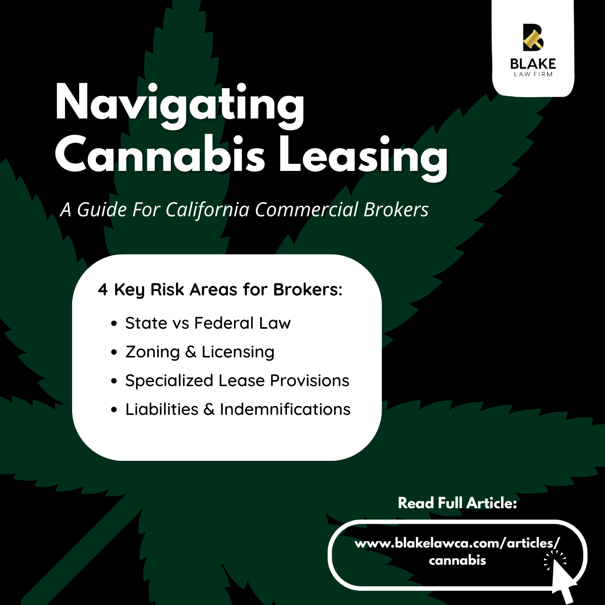 Navigating Cannabis Leasing: A Guide for California Commercial Brokers