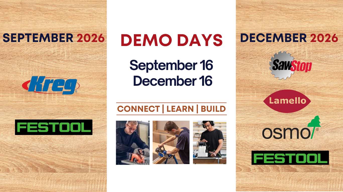 2026 UPCOMING DEMO DAYS