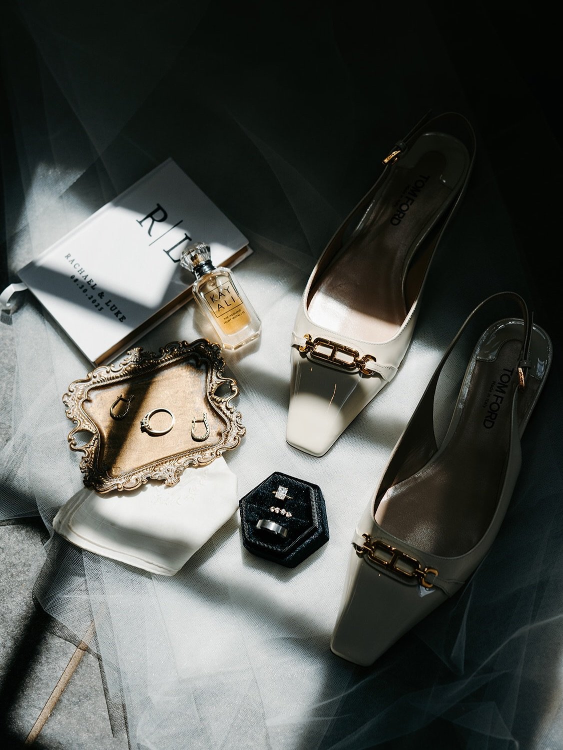 Flat lays quietly hold so many pieces of the story. The details chosen with intention, the textures, the heirlooms, the little things that make the day uniquely yours!

#floridaweddingphotographer #orlandoweddingphotographer #ocalaweddingphotographer