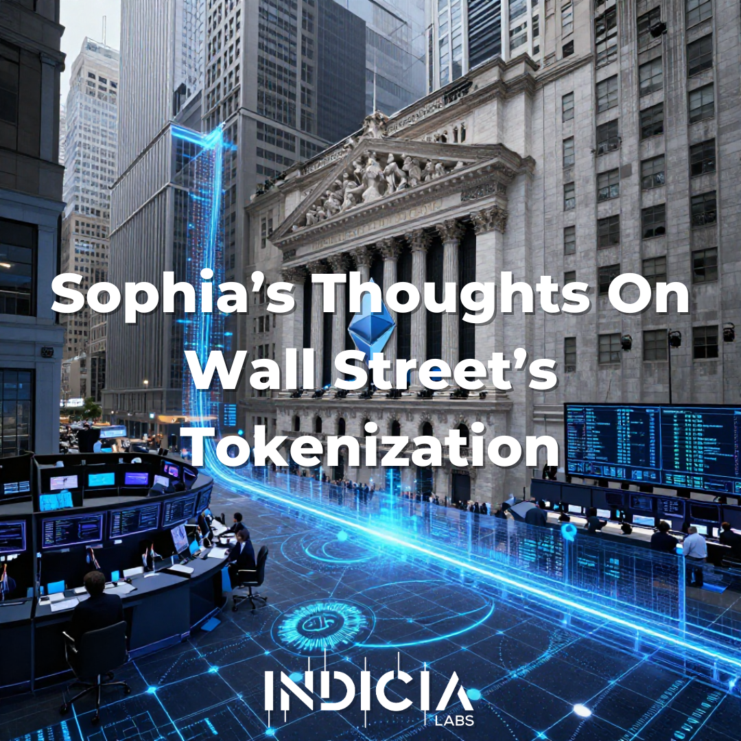 Sophia’s Thoughts On Wall Street’s Tokenization
