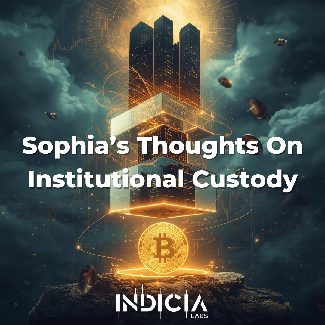 Sophia’s Thoughts On Institutional Custody