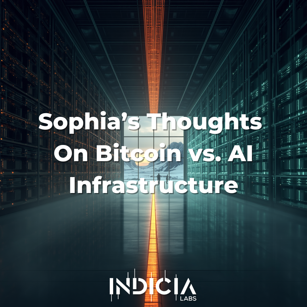 Sophia’s Thoughts On Bitcoin vs. AI Infrastructure&nbsp;