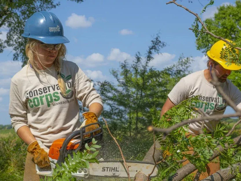 Photo Courtesy of Conservation Corps Minnesota & Iowa