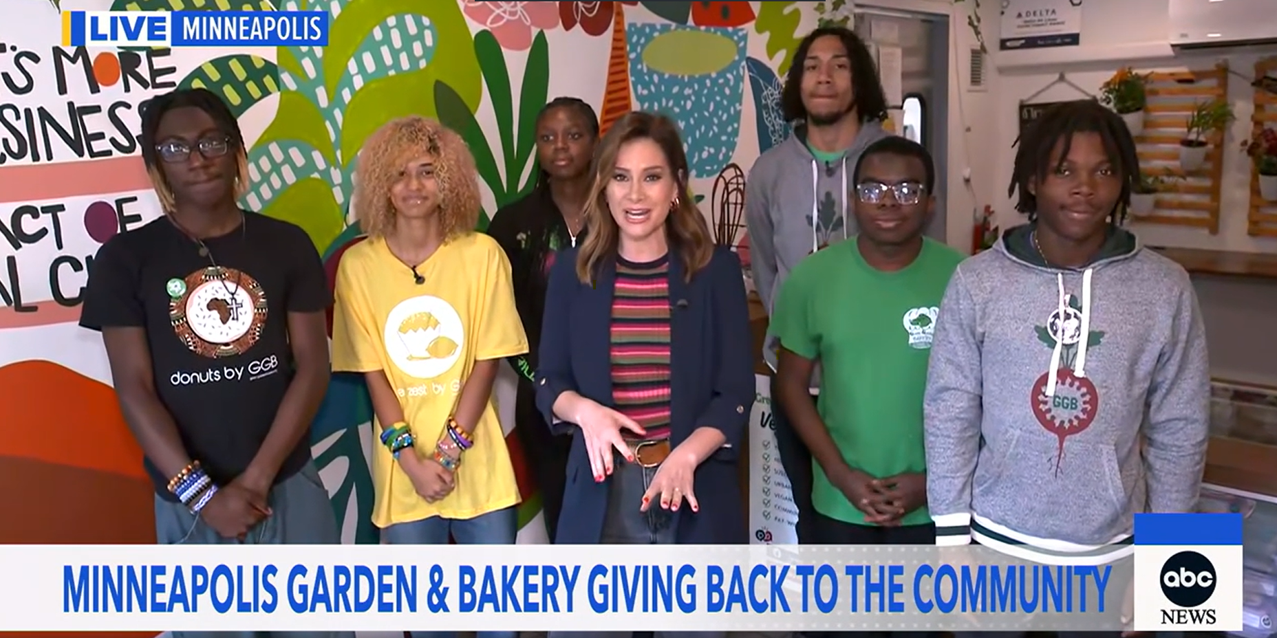 Good Morning America Visits Green Garden Bakery in Minneapolis