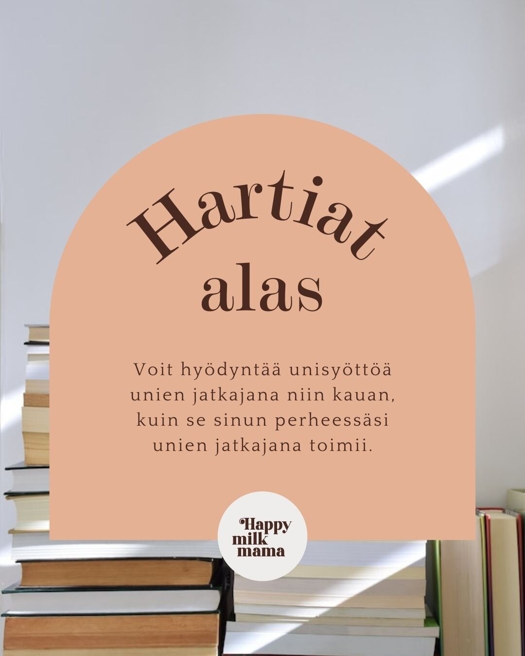 Aloitan postaussarjan Hartiat alas, jossa pyrin laskemaan huoltanne liittyen erilaisiin ohjeisiin, joita saatte ja joista minulta kysytte.​​​​​​​​
​​​​​​​​
Unisy&ouml;tt&ouml; on siis sit&auml;, kun nukkuvalle vauvalle annetaan maitoa siin&auml; toiv