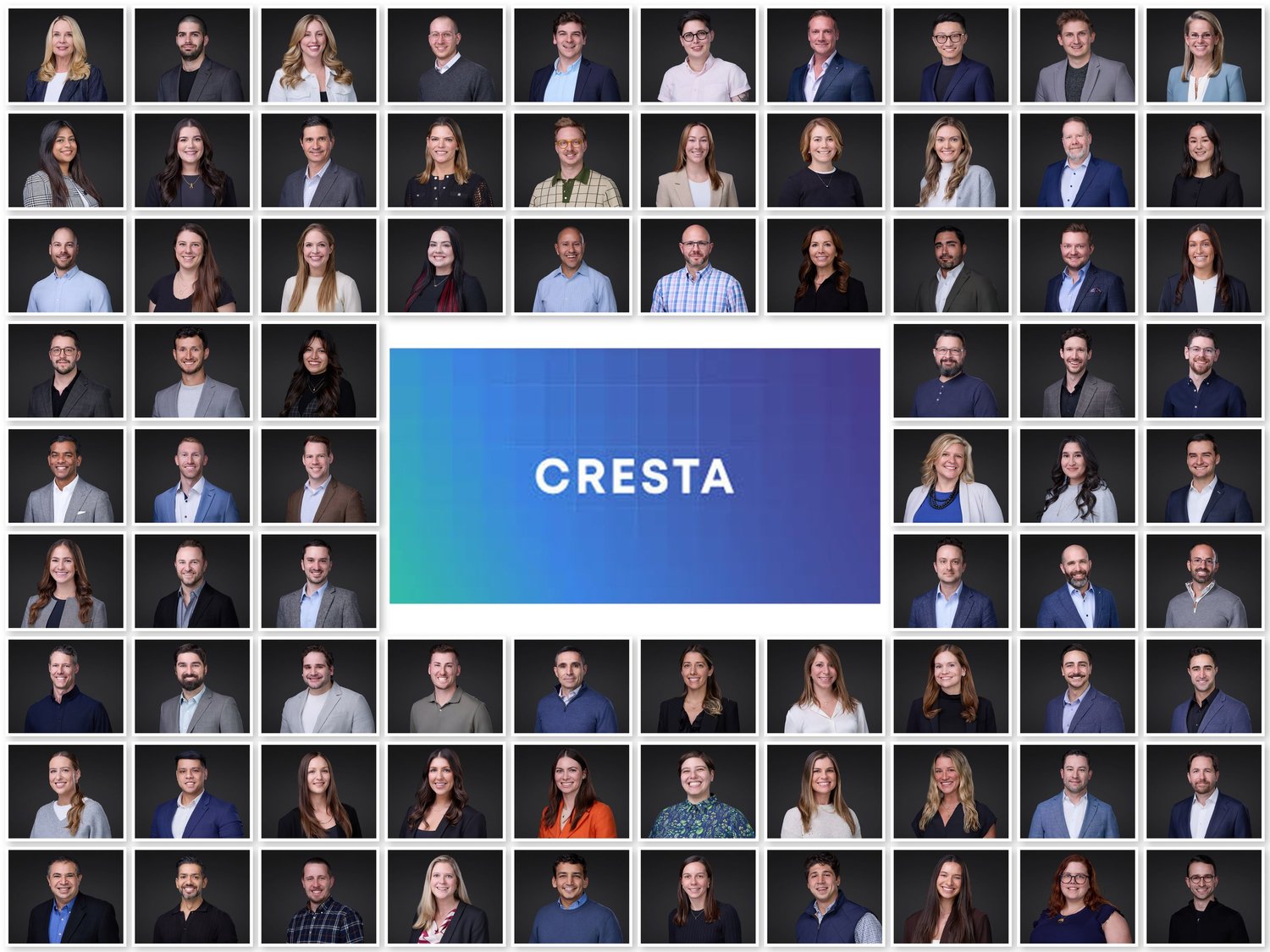 Corporate team headshots taken on location at a Tucson office by Carlos Chavez Photography