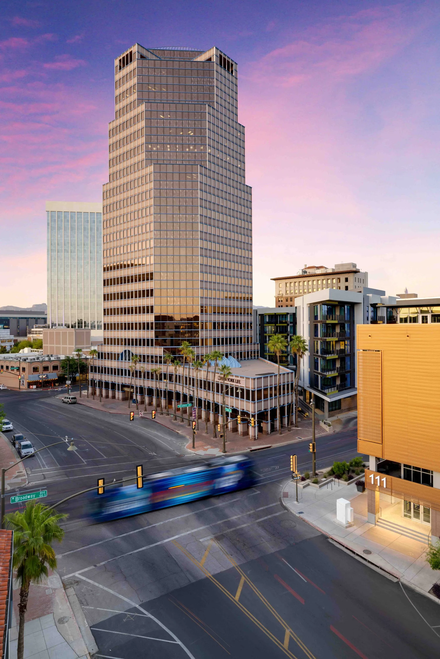 Commercial architecture photography in downtown Tucson Arizona