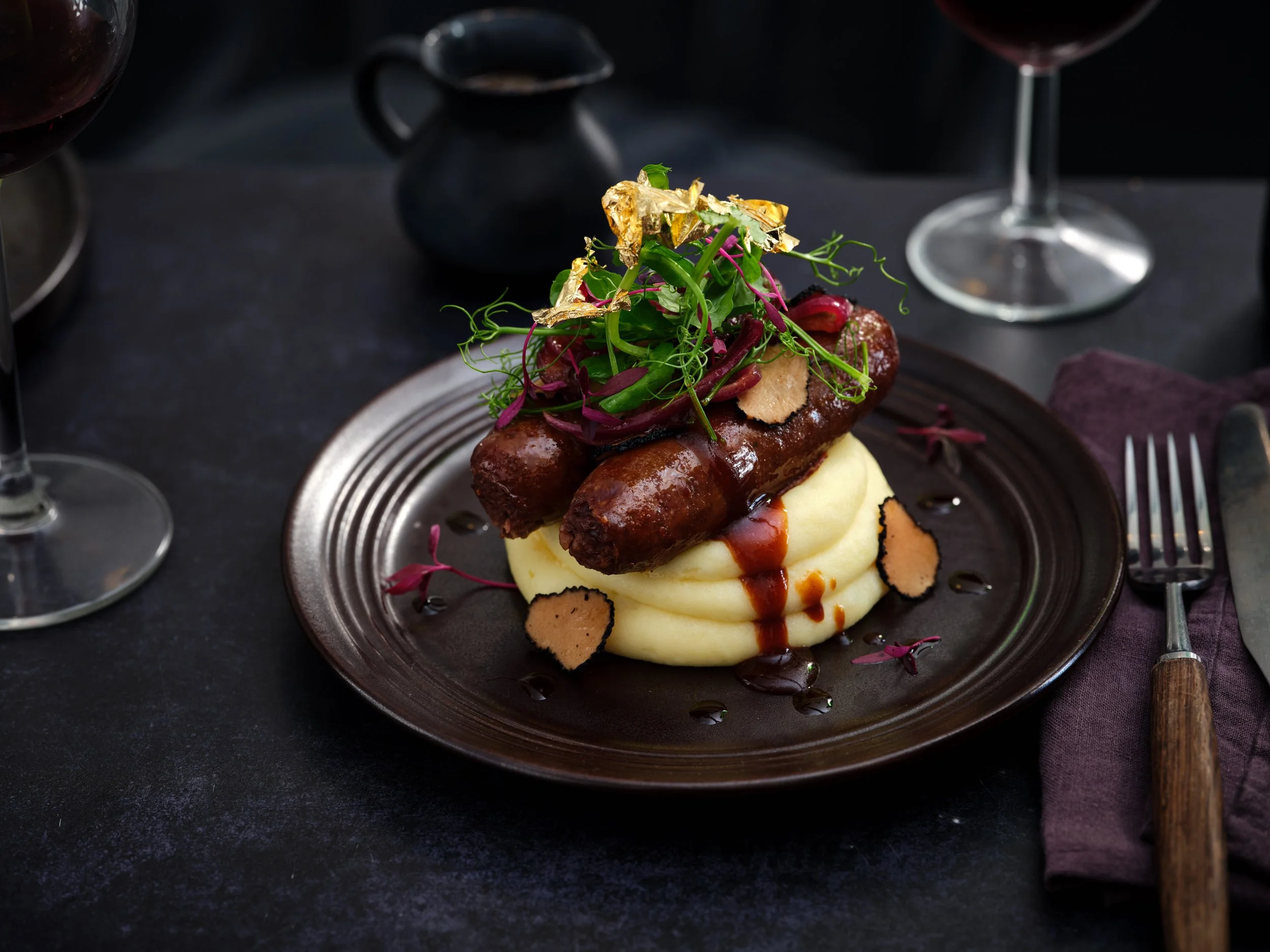 Launching the UK's poshest sausage