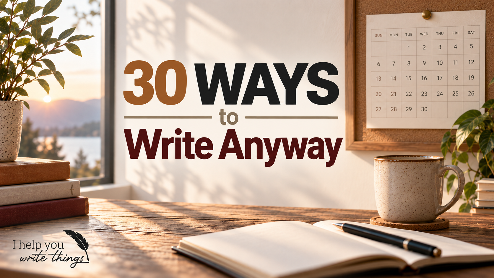 30 Ways to Write Anyway