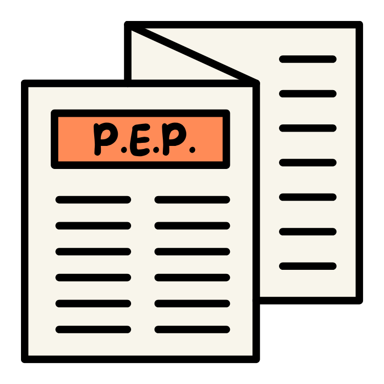 Illustration of PEP guide