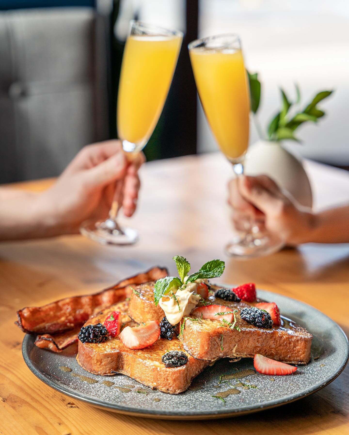 Tomorrow is Mother&rsquo;s Day, but as always, no reservations needed! Our Breakfast Menu is available 9am-11am, and Lunch Menu 11am-4pm. Our cases will also be filled with delicious treats for mom!

Pictured: French Toast
Brioche/ Honey mascarpone/ 