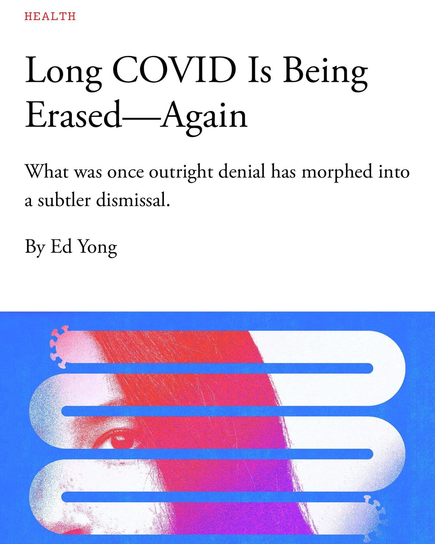 This article by the amazing Ed Yong is a must read. &ldquo;Like many long-haulers, McCone is duct-taping himself together to live a life&mdash;and few see the tape.&rdquo;(see link in profile) @theatlantic 

.#longillness #longcovid #recovery #covid 