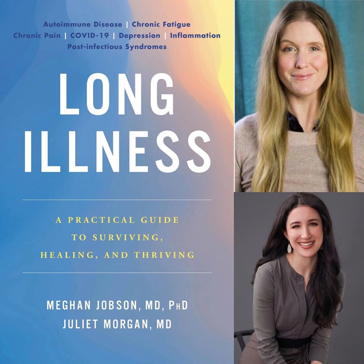 Have questions? Today we will be live on @reddit for an &ldquo;Ask Me Anything&rdquo; session from noon to 1:00 pacific. You can ask us anything!! We will also be sharing information from our new book, Long Illness. Join us! (See link in profile) Top