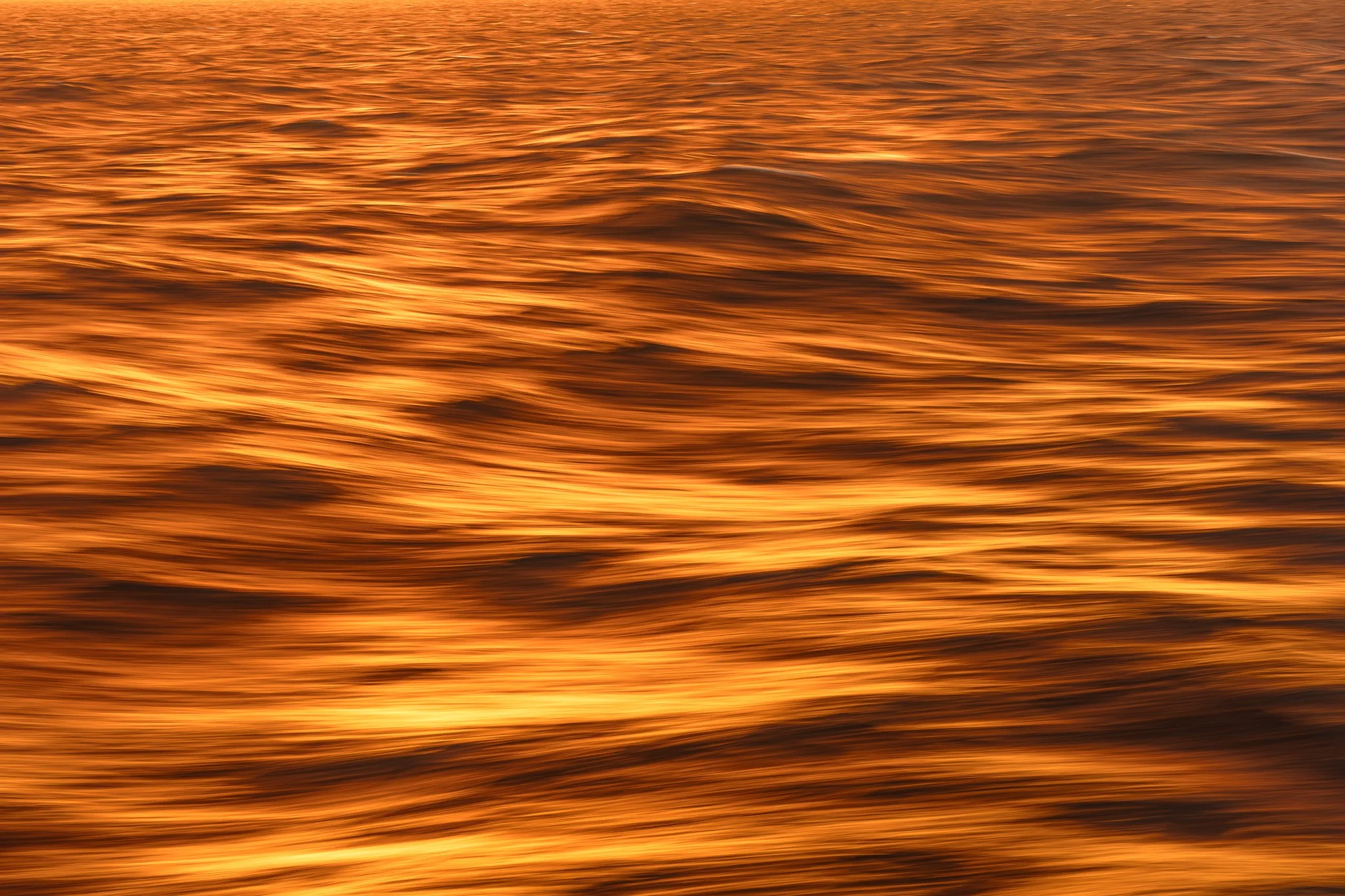 Sunset Reflection on the Sea