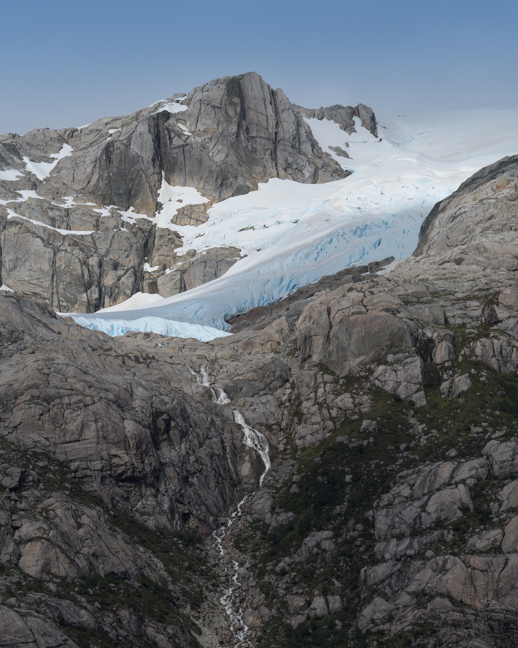 Mountain Glacier Melt