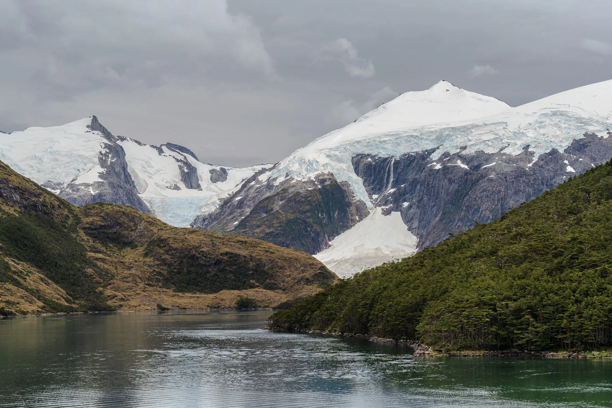 Glacier on the Strait