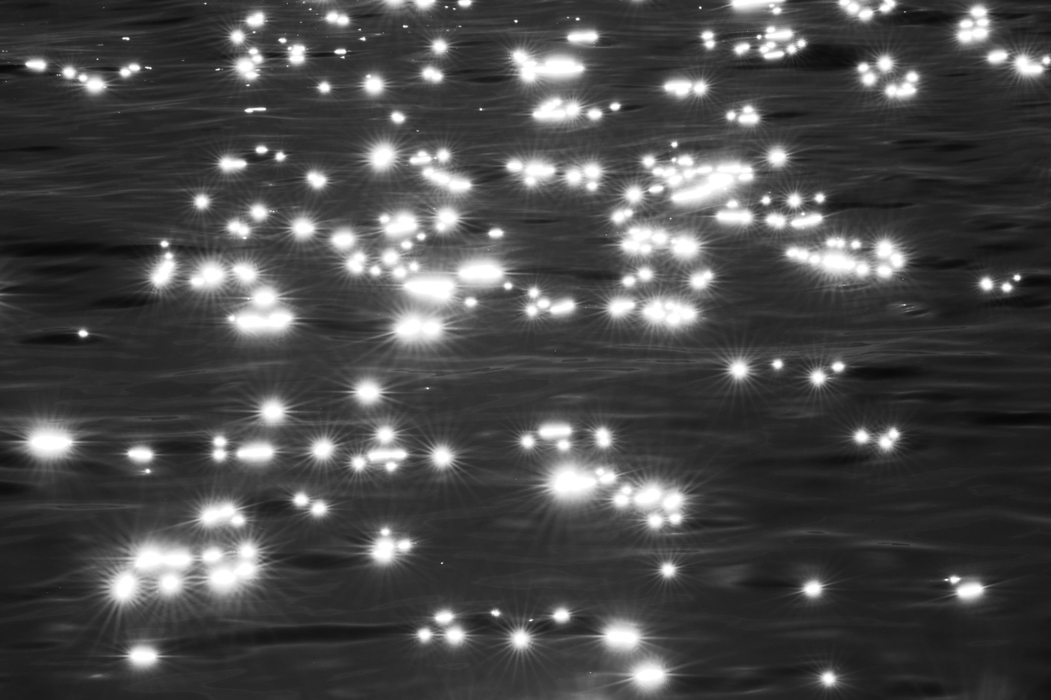 Sunlight Sparkles on the Sea