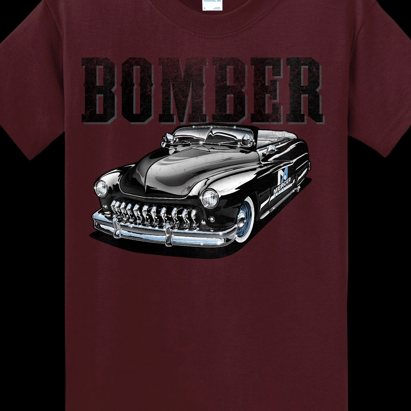 Ridin' Low and Slow. Bomber by Merced Apparel