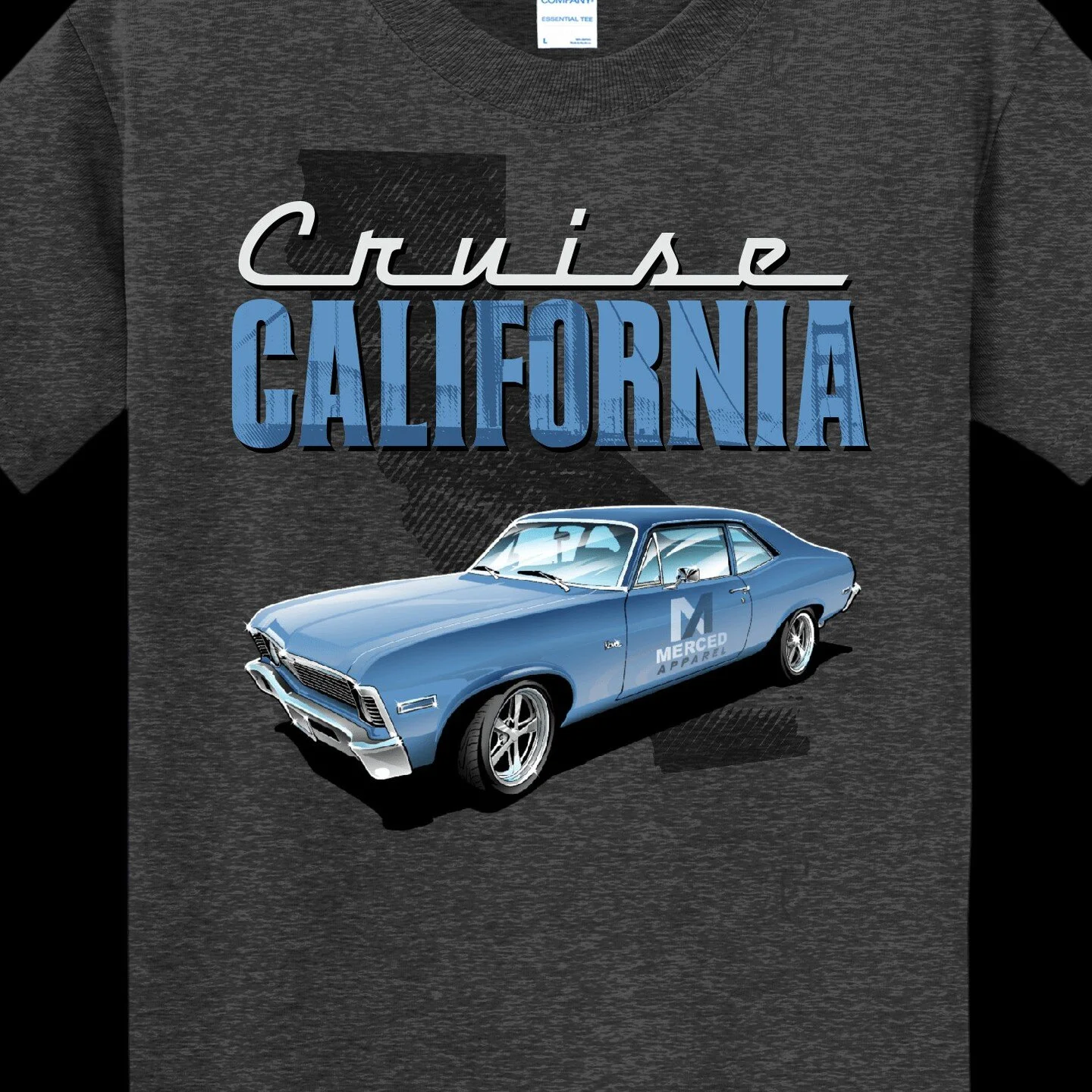 Another Cruise California Design by Merced Apparel