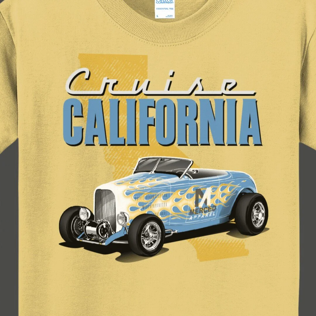 Here's Cruise Cali 32. My newest design by Merced Apparel