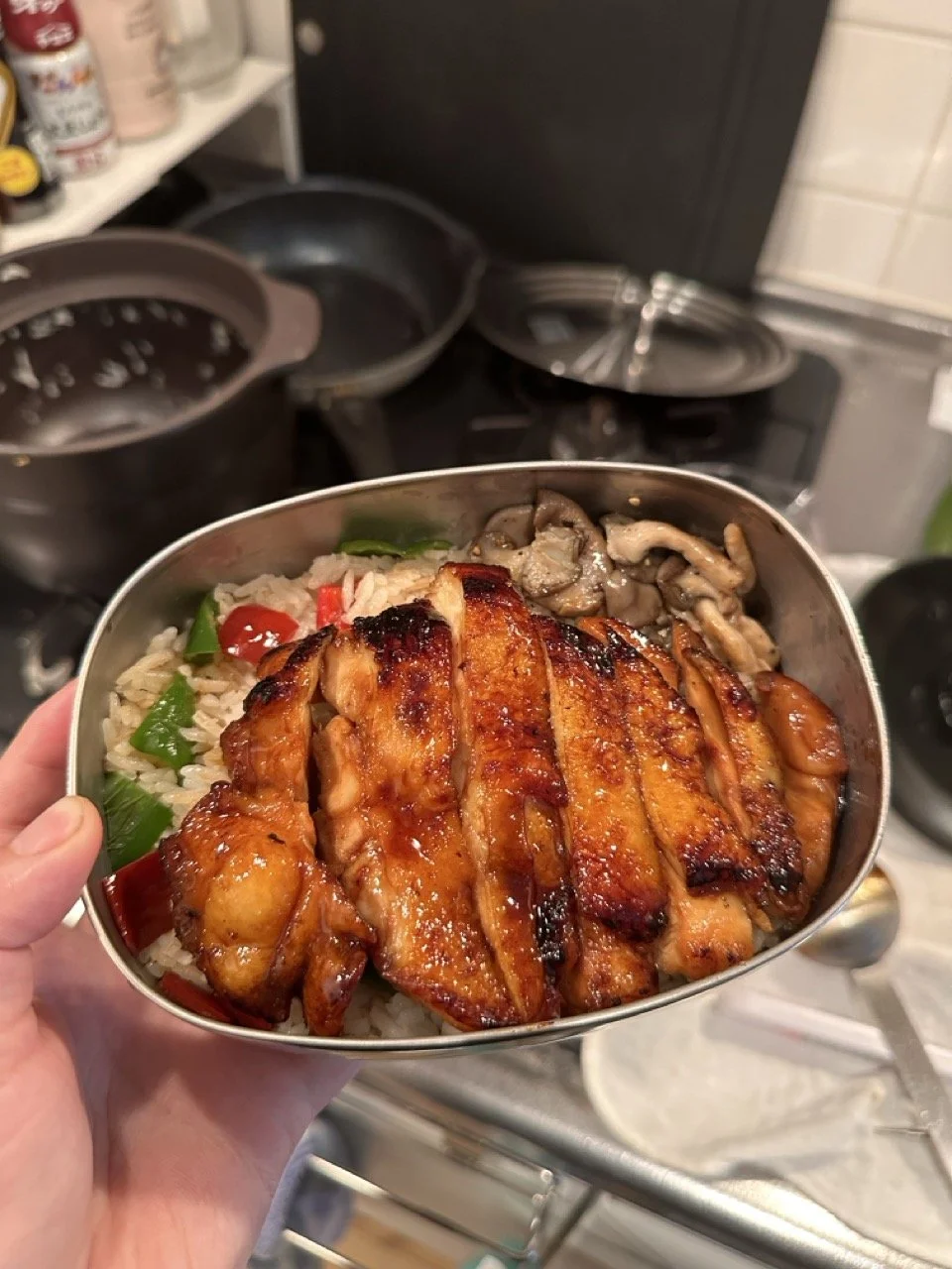 Chicken teriyaki lunch box